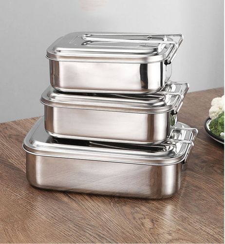 饭盒不锈钢材质食品品级小学生一年级食堂便当盒带饭盒